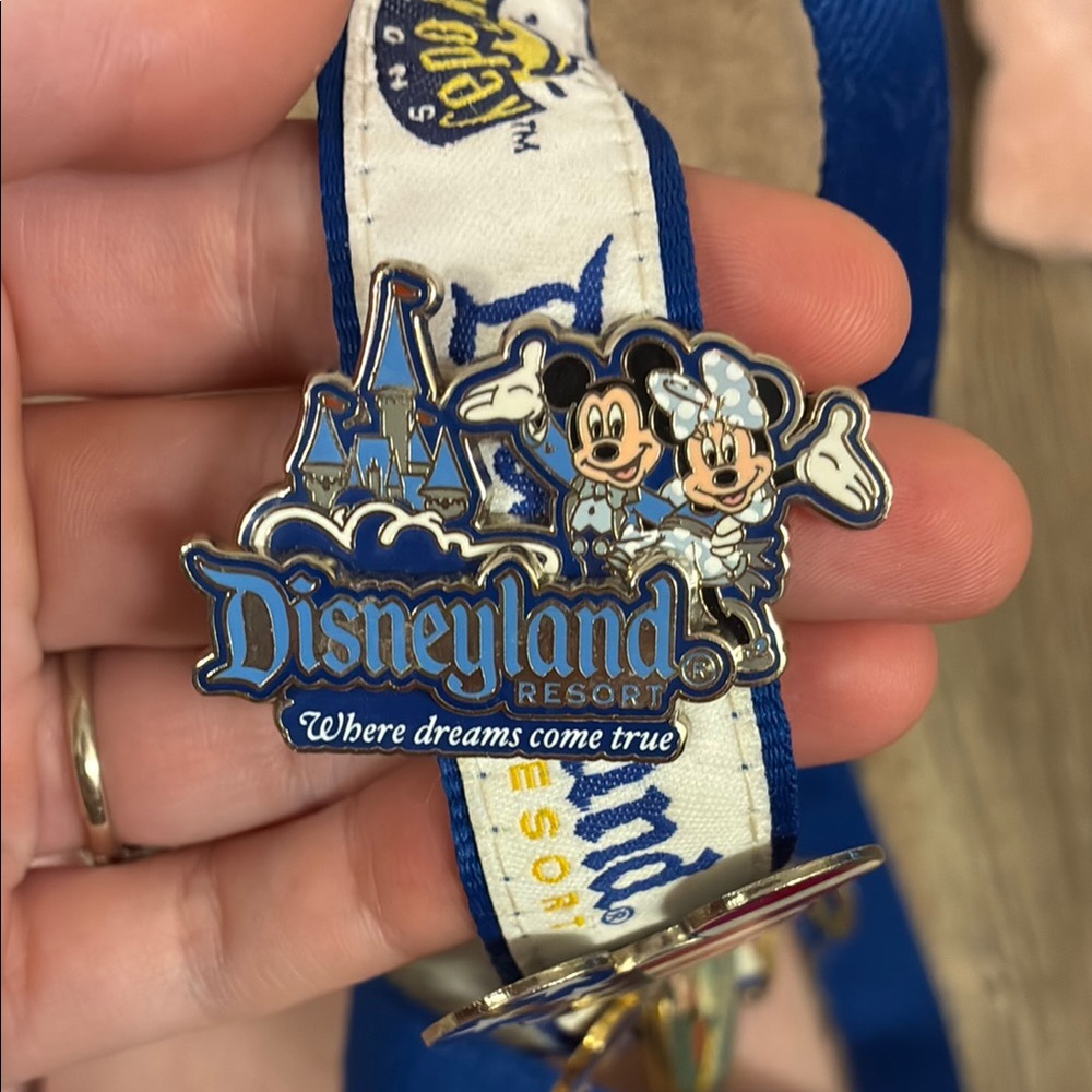 Disneyland Resort Pin with Lanyard